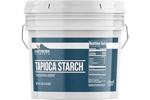 Earthborn Elements Tapioca Starch (1 Gallon), Thickener For Soups, Stews, & Gravies