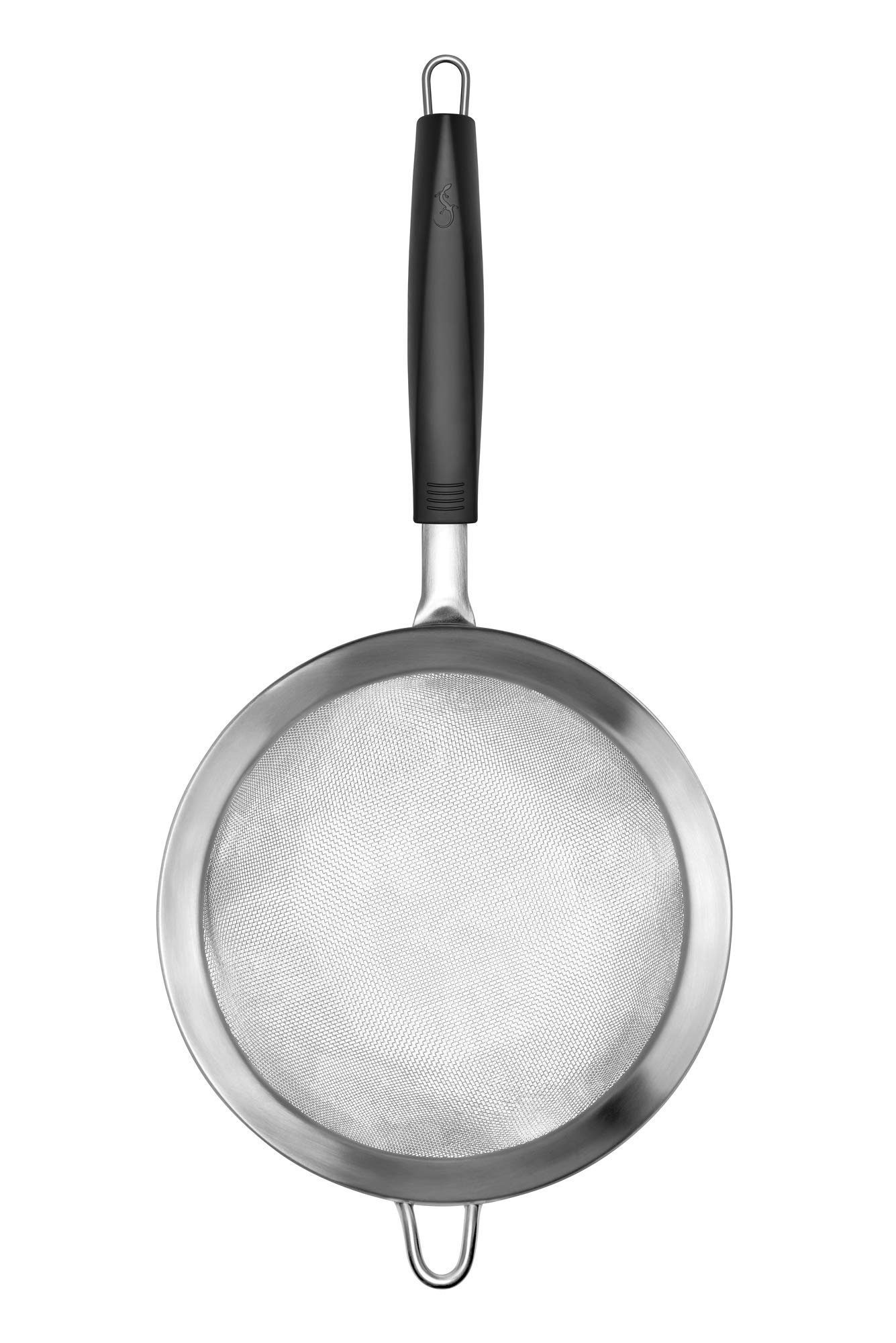 Lurch "Tango Strainer, Silver/Black, 18.5 cm, Large