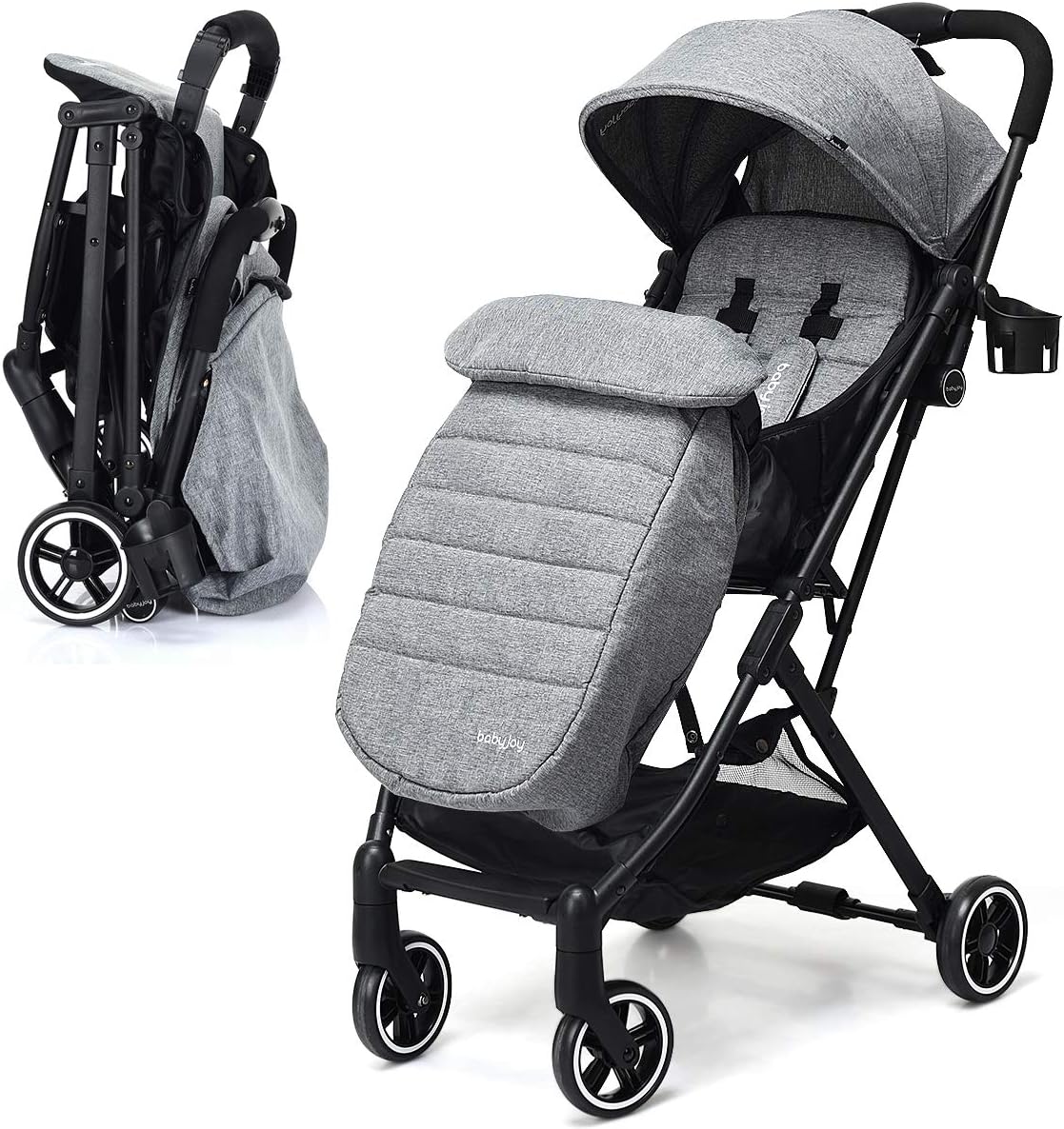 baby joy stroller double