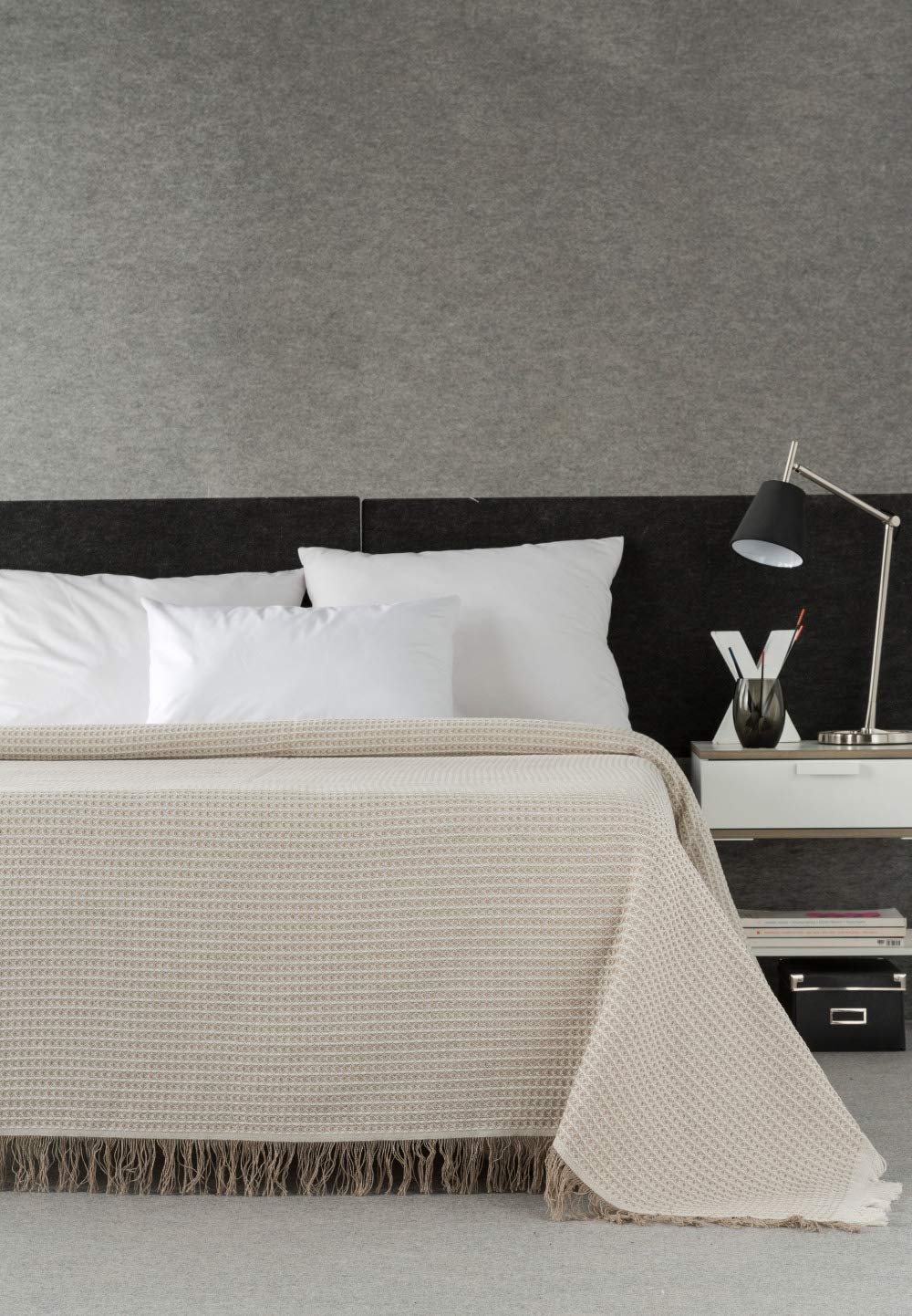 Plaidtor Multipurpose Plaid, Cotton, Beige, 180x270 cm — image 1