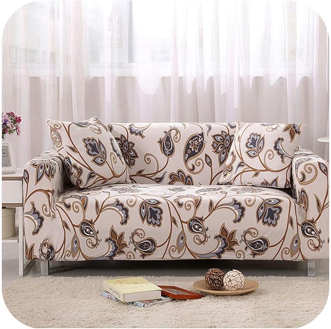 Diremo red Color Sofa Covers for Living Room Floral Elastic Couch Cover fundas Sofas