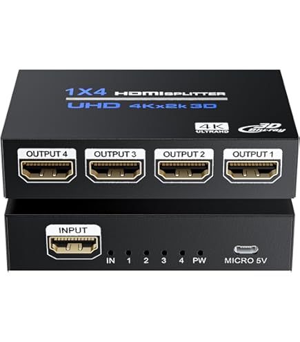HDMI Switch 7 in 1 Out 4K @60Hz 7x1 Schakelaar Switch met IR Afstandsbediening 7 Port HDMI Selector Box Ondersteuning HDMI2.0 Dolby Vision/Atmos HDR10 voor Switch Xbox PS5/4 Roku Fire Stick