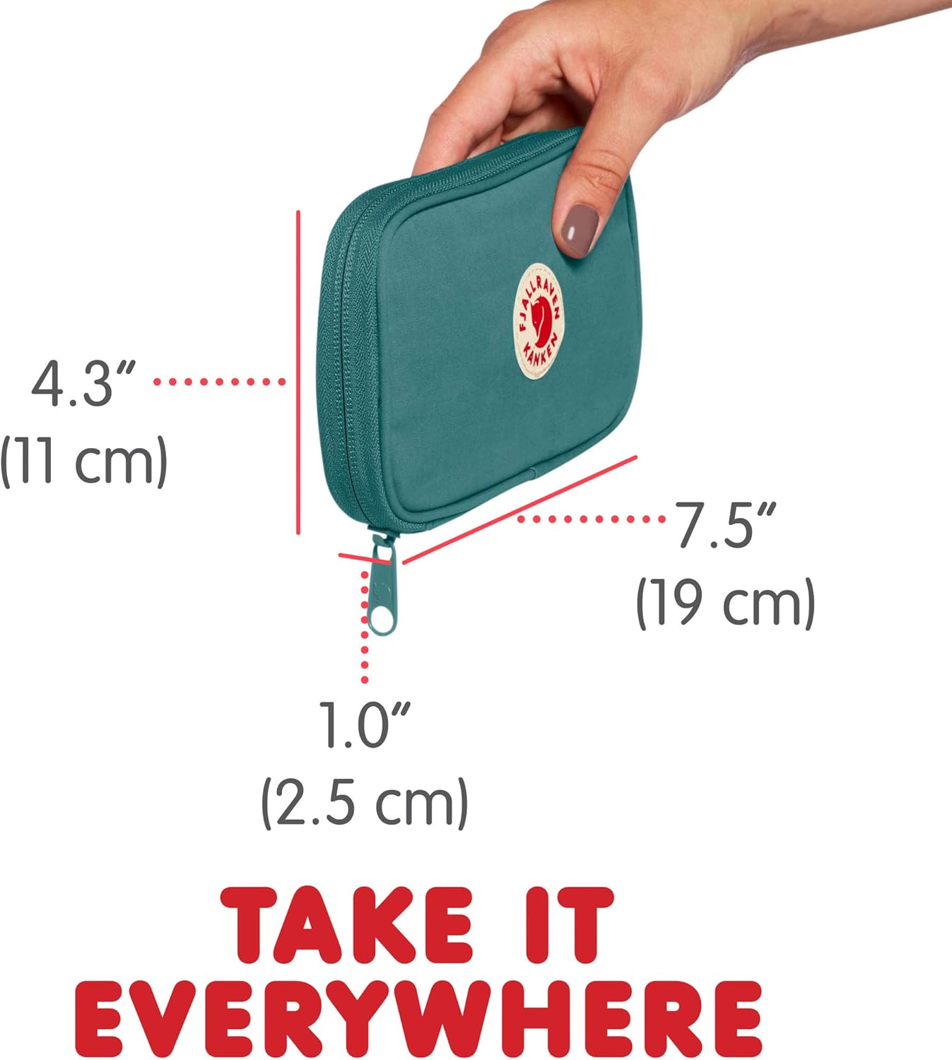 Fjallraven, Kanken Travel Wallet for Passports