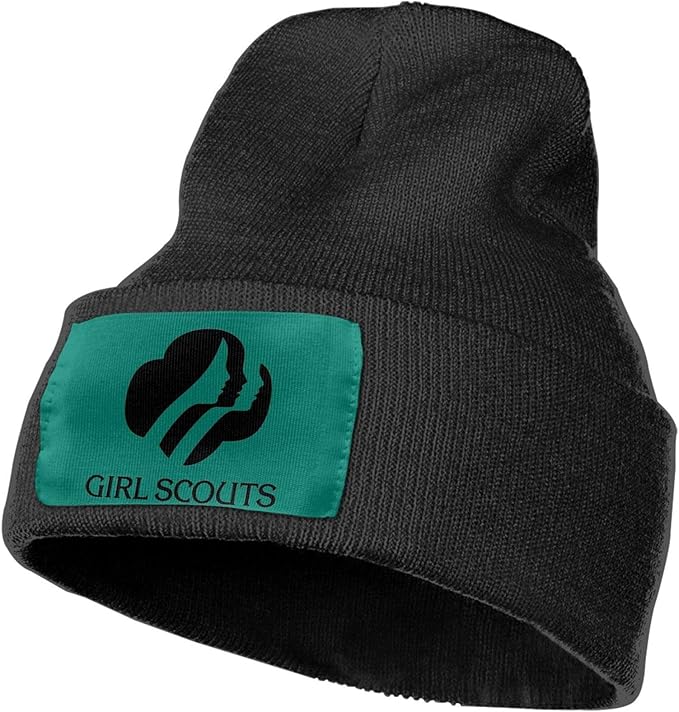 Classic Girl Scouts Unisex Cuffed Plain Knit Hat Cap Beanie Caps Winter