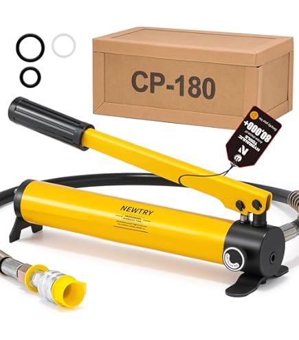 Amazon.com: MMNZE Hydraulic Hand Pump CP-180 High Pressure