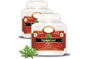MA Papaya Leaf Extract for Platelets - Carica Papaya Capsules Extract 500mg - 120 Veg Capsule (Pack of 2)