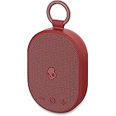 Skullcandy Kilo Wireless Bluetooth Speaker - IPX7 Waterproof Mini Bluetooth Speaker with 24 Hour Battery, Downward Firing Passive Radiator, and True Wireless Pairing - Perfect for Outdoor (Red)