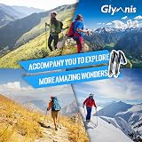 Glymnis Walking Poles 2 Pack Collapsible with Quick Lock System 110-130cm view 9