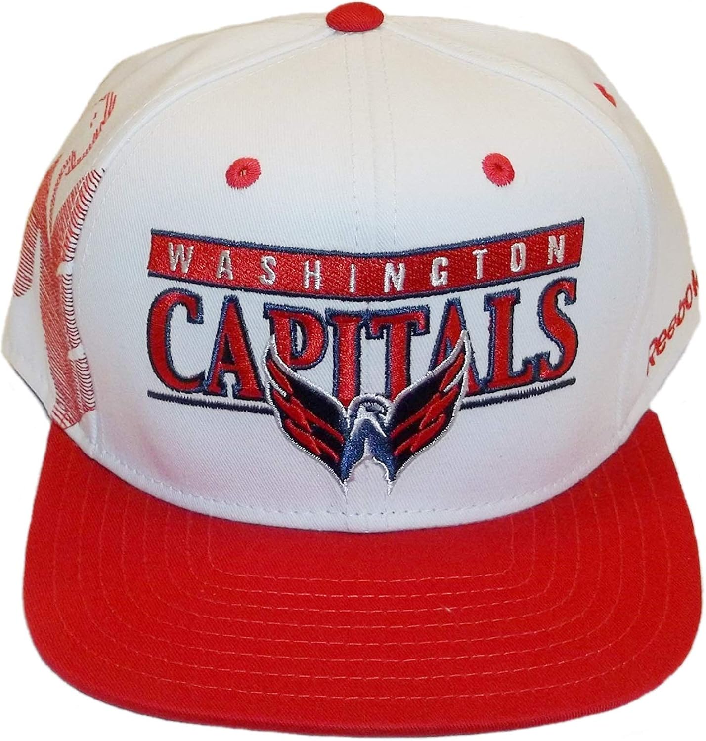 red hat with white bill