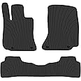 HD-Mart Auto Floor Mats Custom Fit for Mercedes-Benz C Class Sedan Only 2021 2022 2023 2024 2025 W206 S206 Rubber Full Black Car Liners All Weather Odorless