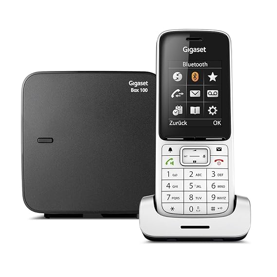 Gigaset SL450 Telefon - Schnurlostelefon / Mobilteil - mit Farbdisplay - Freisprechen - Design Telefon / schnurloses Telefon 