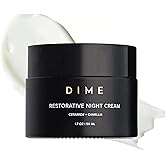 DIME Beauty Restorative Night Cream, Facial Moisturizer with Ceramides and Sea Buckthorn, 1.7 oz / 50 ml in Pump
