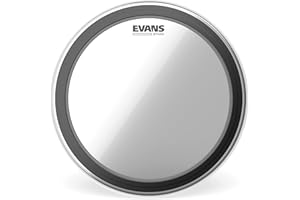 EVANS Bass Drum Heads - EMAD Clear Bass Drumhead - TT16EMAD - 16 Inch