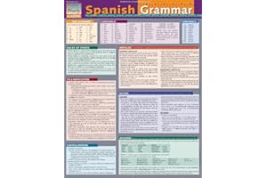 Spanish Grammar: a QuickStudy Laminated Reference Guide