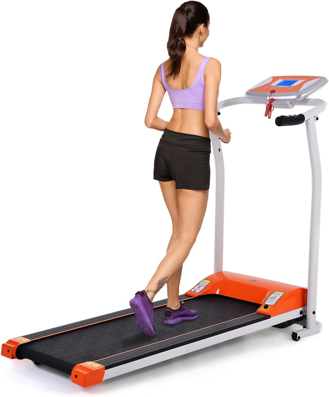 Yiilove Folding Treadmill Electric Motorized Power Fitness Running Machine for Home & Gym(US Stock)