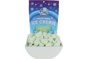Arctic Farms Freeze Dried Ice Cream Bits Bagged and Boxed - Does Not Melt (Pistachio, 2.5oz)