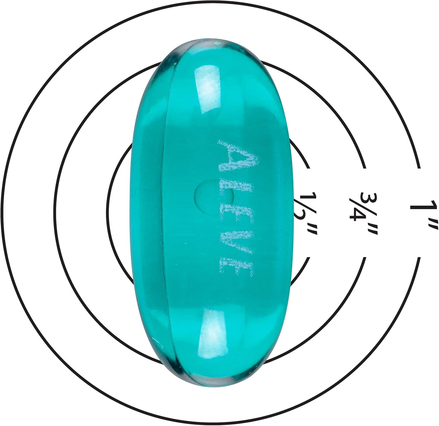 Aleve Liquid Capsules, Naproxen Sodium Capsules 220 mg (NSAID), Pain Reliever/Fever Reducer, Fast Pain Relief, 120 Count: Health & Personal Care