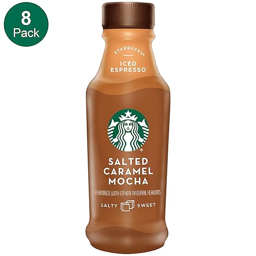 Starbucks, Iced Latte, Salted Caramel Mocha, 14 Fl Oz (Pack of 8) Review
