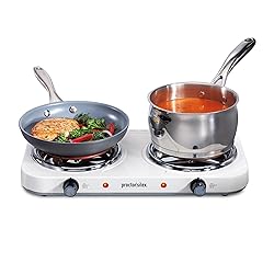 Proctor Silex Electric Stove, Double Burner