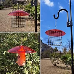 8" Mini Weather Guard for Bird Feeder - 2 PC x