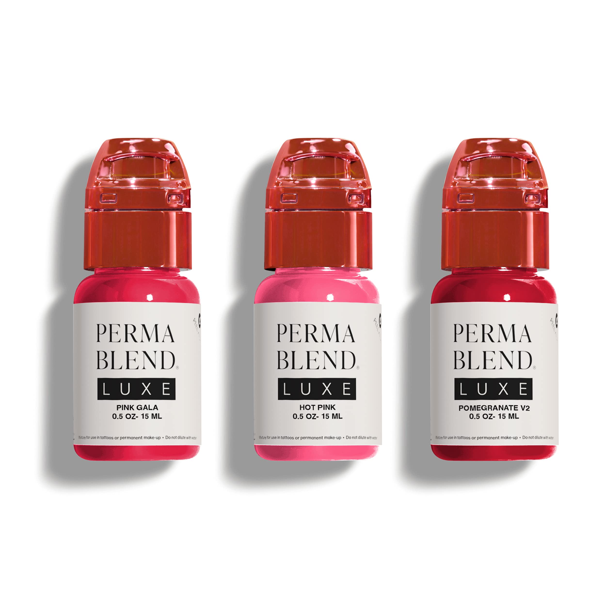 Perma Blend Luxe - Pink Lip Set - 3 Count (0.5 oz each)