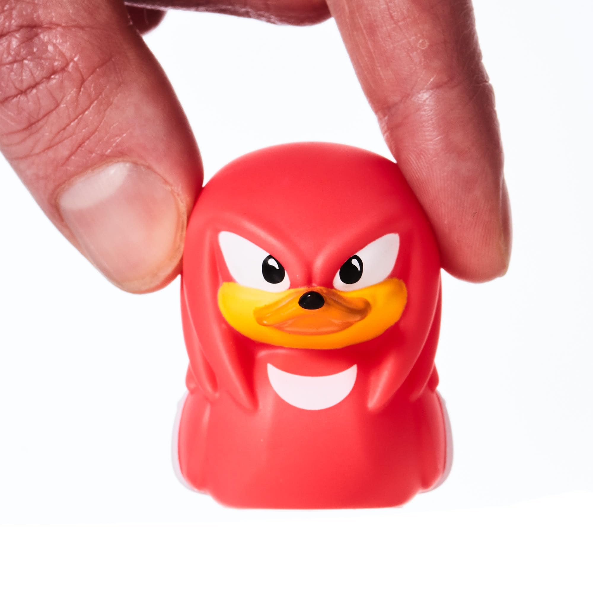 TUBBZ Mini Knuckles Collectible Vinyl Rubber Duck Figure - Official Sonic the Hedgehog Merchandise - Kids TV, Movies & Video Games