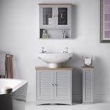 ice cream what's your flavour? 3-Piece Bathroom Furniture Set Grey view 2