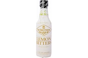 MULMEHË Exclusive Recipe Guide and Fee Brothers Lemon Bitters Gift Bundle, 1 Bottle