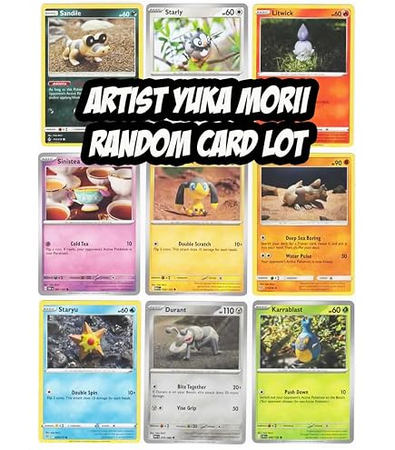 Amazon.com: Pokemon Artist Random Card Lot x9 - Tomokazu Komiya