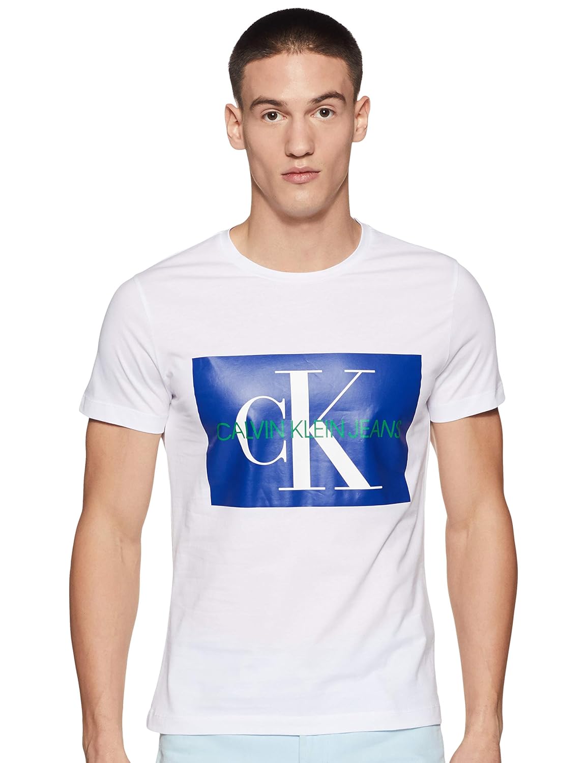 Calvin Klein Mens Reissue T-Shirt (Dark Grey) - Mens from Loofes UK