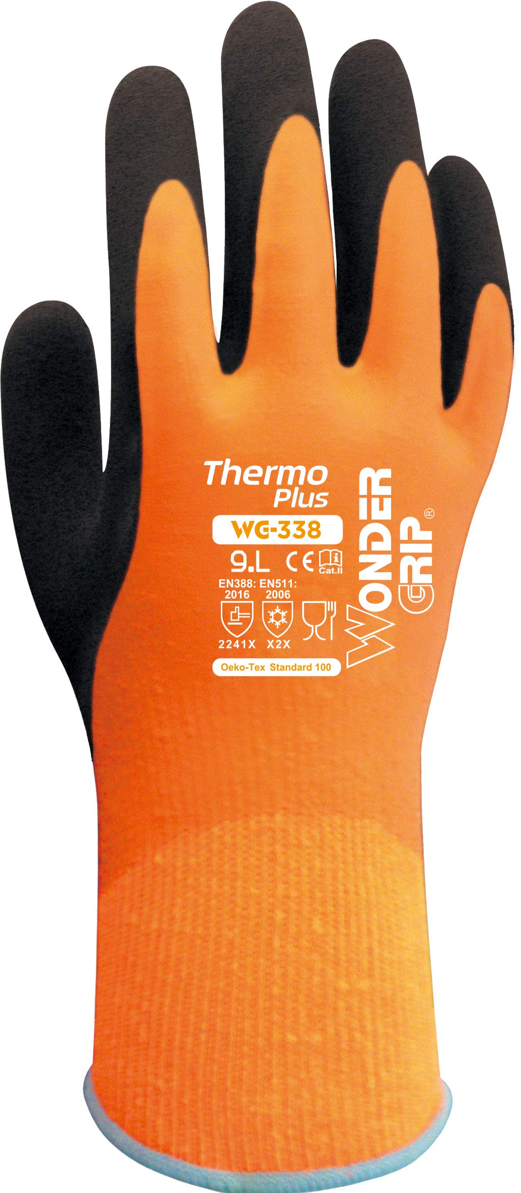 Wonder Grip WG-338 Thermo Plus Waterproof and Cold-resistant Gloves, Size XXL/11