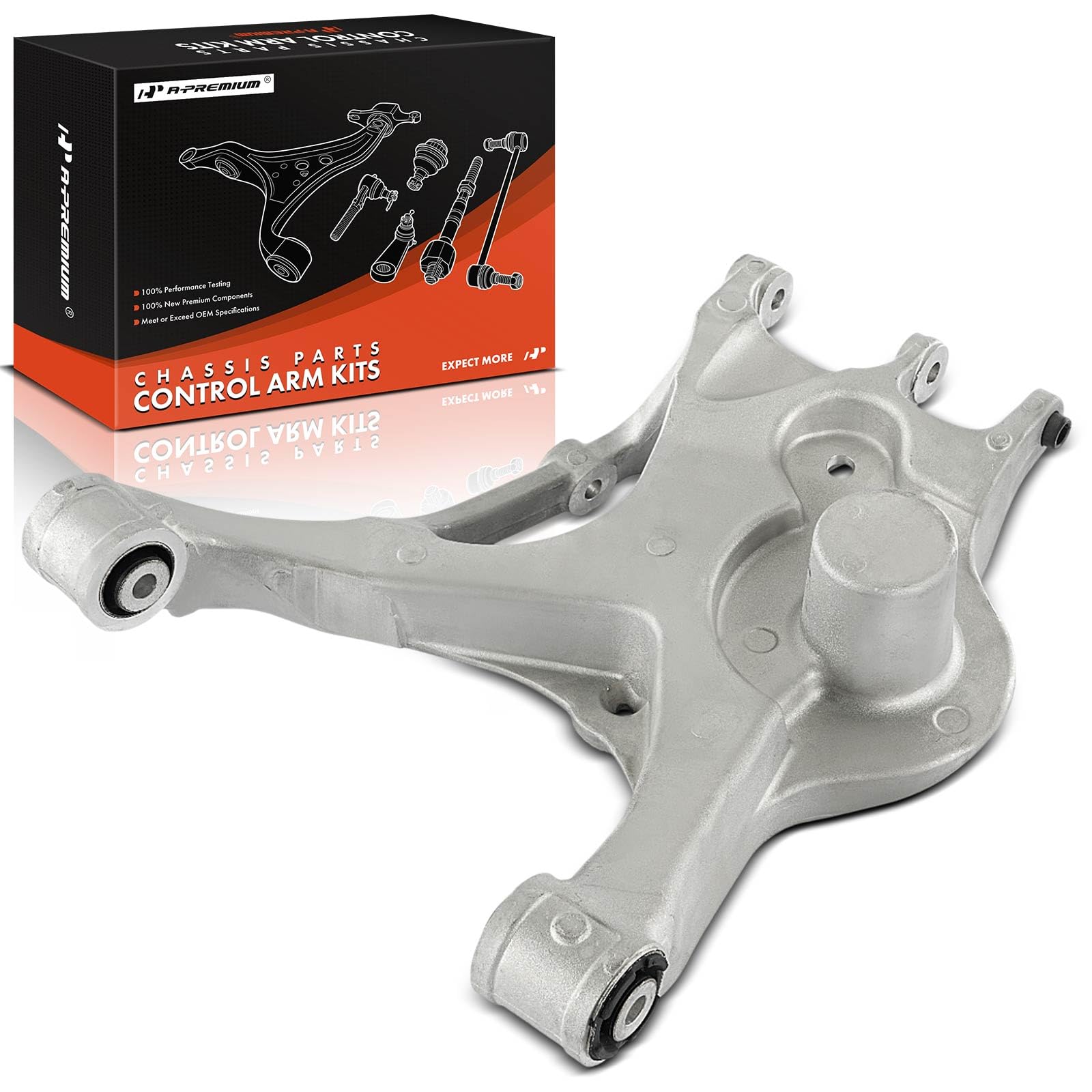 Photo 1 of A-Premium Rear Right Lower Control Arm, with Bushing, Compatible with Chevrolet Traverse 2009-2017 & GMC Acadia 2007-2016, Acadia Limited 2017 & Buick Enclave 2008-2017 & Saturn Outlook 2007-2010