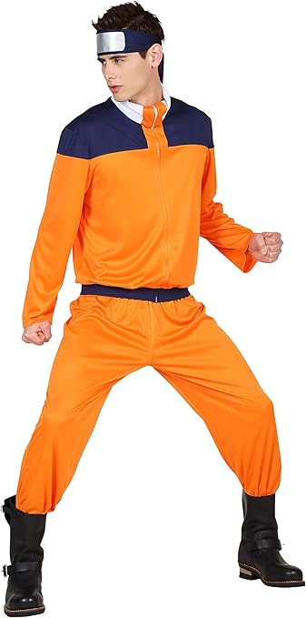 Amazon Party City コスの極み コスプレ オレンジジャージ メンズ オレンジ おもちゃ おもちゃ