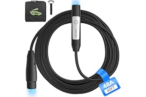 GOOJODOQ 40FT Tesla Extension Cord with NACS Plug,48Amp 110-240V Tesla Charger Extension Cable Compatible with Model Y/X/3/S/Cybertruck,Tesla Charging Cable with Carrying Bag and Extension Cord Organizer