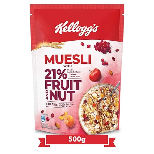 Kellogg's Muesli Fruit and Nut, 500g