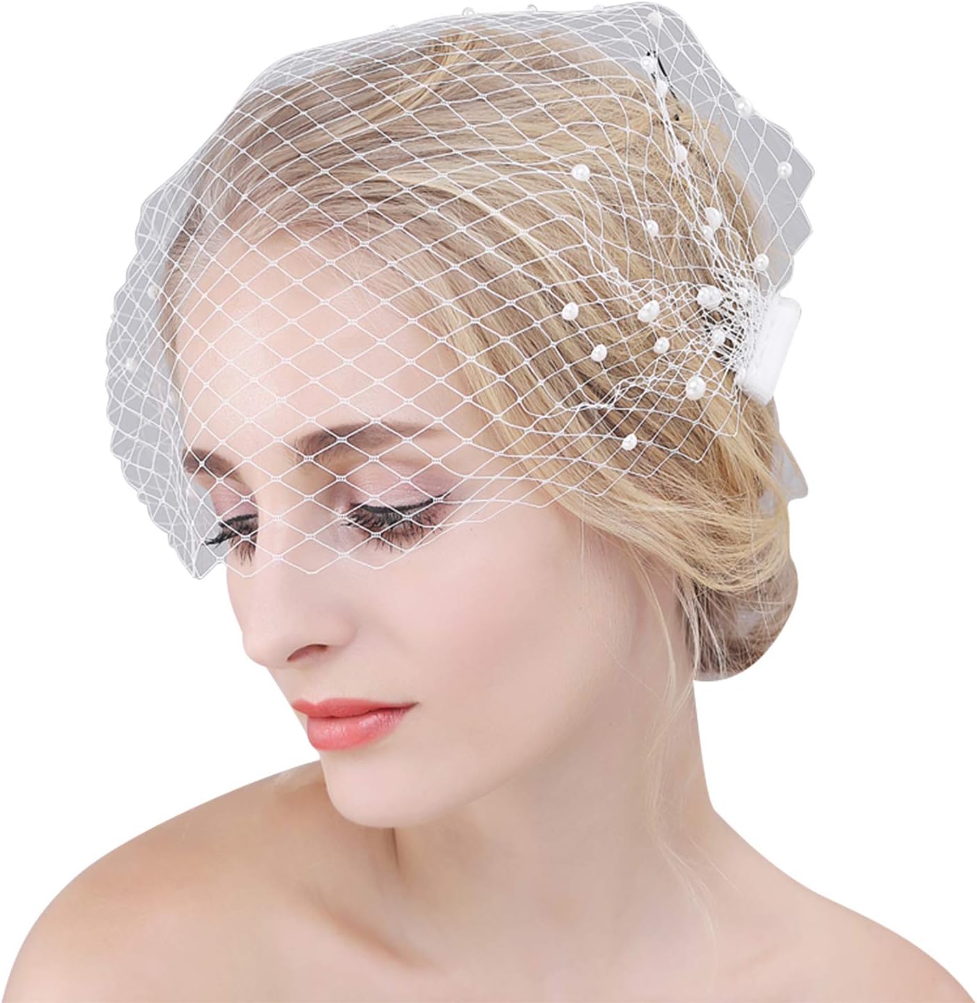 Fascinators Damen Hut – Feder-Mesh Schleier Als Elegante Kopfbedeckung Für Hochzeit & Party