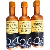 Catalytic Converter Cleaner 120ml (3 Pack) – Engine & Exhaust System Carbon Removal, Fuel System Treatment Additive for Gas & Diesel Cars