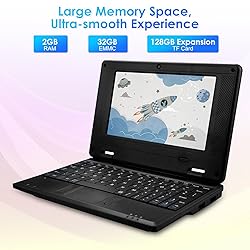 ZHAOHUIXIN 7" Portable Small Laptop, Android 12.0