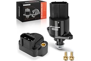 A-Premium Idle Air Control Valve IAC + Throttle Position Sensor TPS Compatible with Jeep Grand Cherokee 1999-2004 & Dodge Durango 2000-2002, Dakota 2000-2002, Ram 1500 2002-2003 3.7L 4.7L