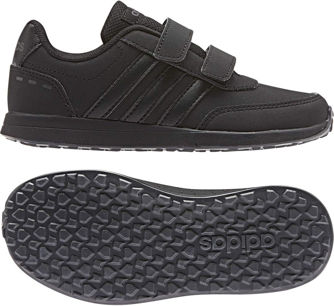 black adidas childrens trainers