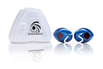Premium Solarium Schutzbrille - inkl. Ratgeber und Aufbewahrungsbox - hochwertige UV Schutzbrille geprüft gem. EN170