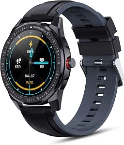 OUTAD Bluetooth llamada reloj inteligente 60 días espera 1.3 pulgadas 360 X  360 LED pantalla táctil completa 15 modos deportivos IP68 impermeable reloj  inteligente paso calorías cámara control de música : Electrónica -  Amazon.com