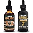 LIFE CYKEL Power Pack- Lion's Mane & Chaga Mushroom Extract-Nootropic Brain Booster, Nutritional Supplements Anti-Aging Support Immune Support Supplement Organic Mushrooms, Made in the US- 3ct(2oz ea)