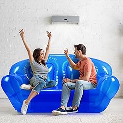 Kigley Transparent Inflatable Sofa Seat Blow up