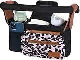 Momcozy Stroller Organizer Pram Bag with Detachable Pocket and Straps