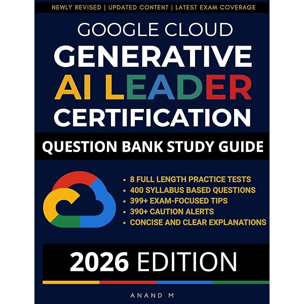 Amazon.com: Google Cloud Certified Generative AI Leader Study