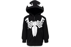 Marvel Spider-Man Spider-Verse Venom Zip Up Hoodie Toddler to Big Kid