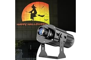 Arxenovath 160W Logo GOBO Projector 4K Lamp Beads IP67 Waterproof Rust-Resistant Remote-Controlled Custom GOBO for Advertising,Parties,Weddings Indoor and Outdoor