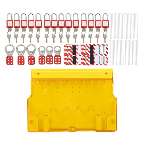 Lockout Tagout Kit Electrical Lockout Tagout Kit Hasps, Clamp on and ...
