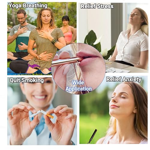 Breathing Necklace, Anxiety Relief Item for Mindfulness, Meditation, Yoga, Quit  Vaping, Sleep Aid, Relax, Deep Breath, Shift Focus, Smokeless Inhalers,  Calm Carry Self Care Gift for Adult, Women& Men in Kenya |